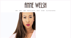 Desktop Screenshot of annewelsh.com